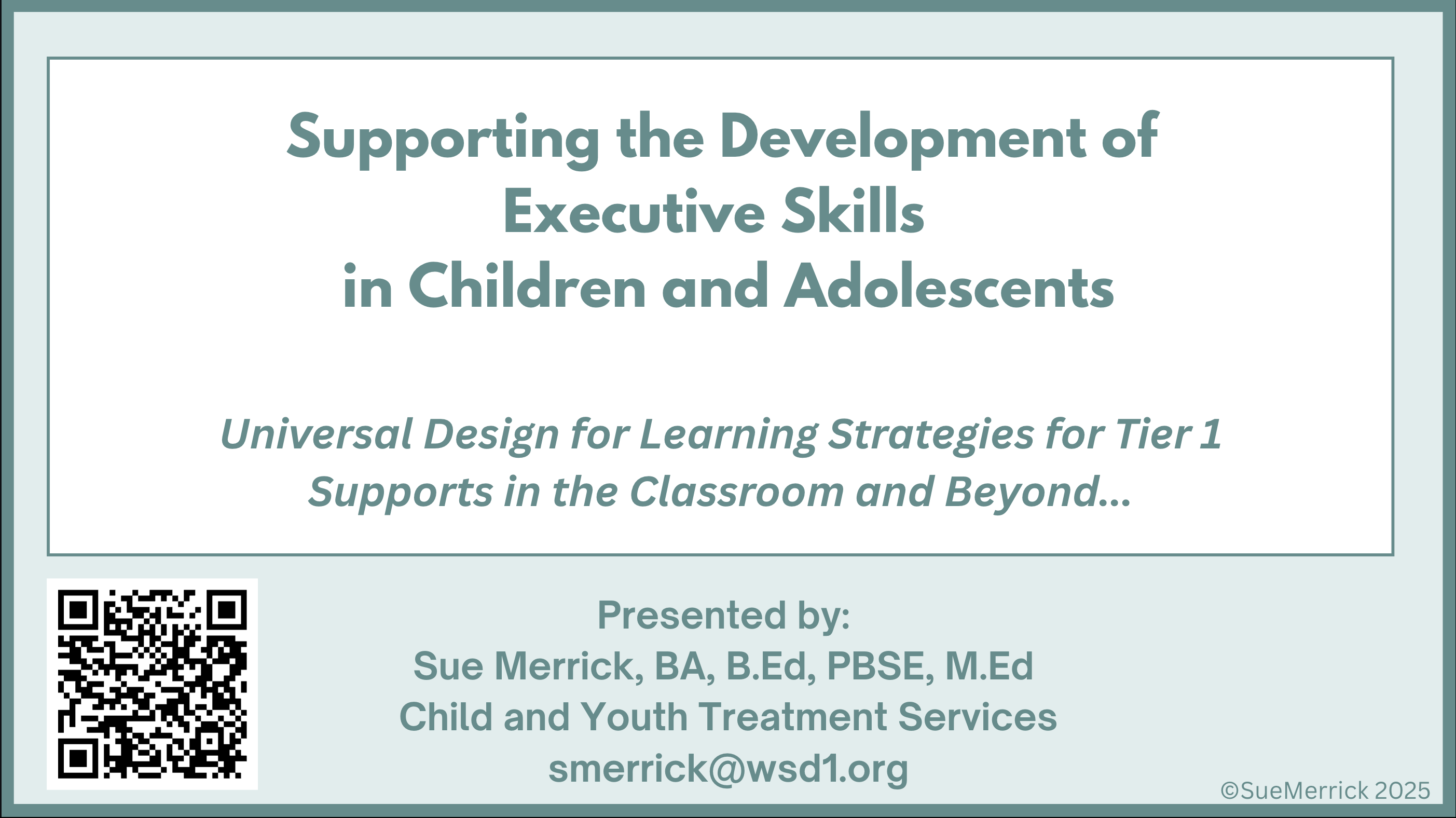 Presentation Executive Skills